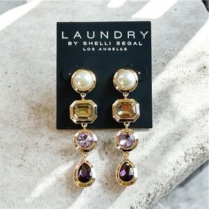 LAUNDRY By Shelli Segal Drop Earrings